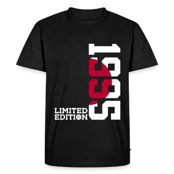 ÉDITION LIMITÉE 1995 JAPAN 31E ANNIVERSAIRE - T-shirt Premium bio Homme - noir - Devant - Nico (187cm)