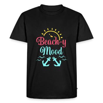 Croisière Croisière - T-shirt Premium bio Homme - noir - Devant - Nico (187cm)