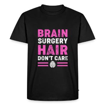 Brain Aneurysm - Men's Premium Organic T-Shirt - black - Front - Nico (187cm)