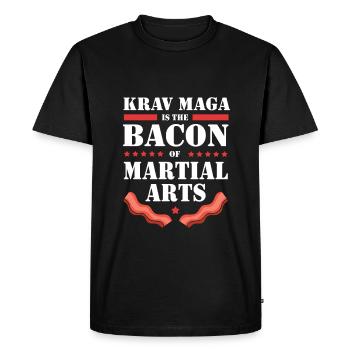 Krav Maga - T-shirt Premium bio Homme - noir - Devant - Nico (187cm)