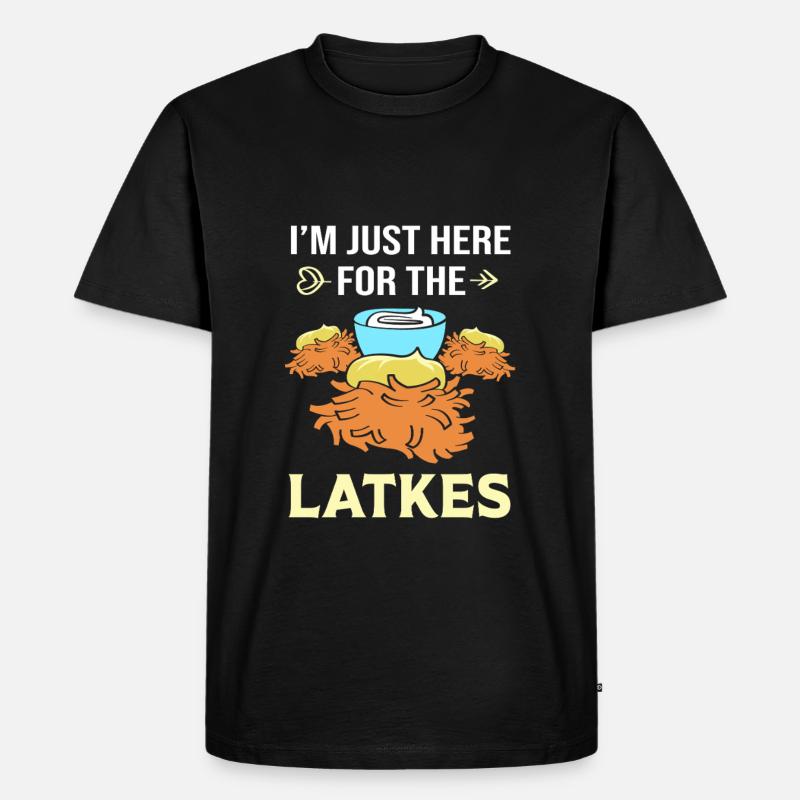 Hanoukka Hanoukka Hanoukka - T-shirt Premium bio Homme - noir