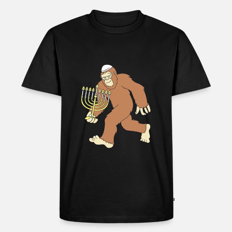 Hanoukka Hanoukka Hanoukka - T-shirt Premium bio Homme - noir