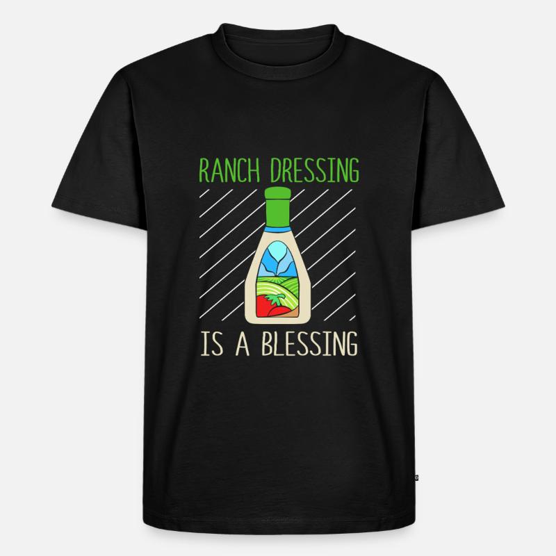Dressing - Männer Premium Bio T-Shirt - Schwarz