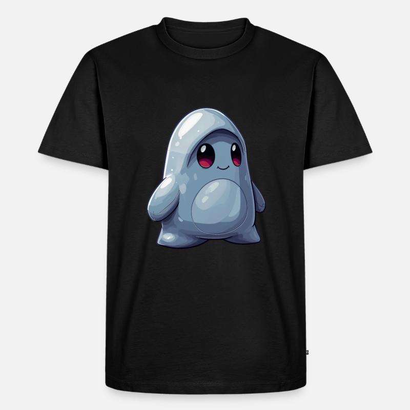 Kleiner Geist - Männer Premium Bio T-Shirt - Schwarz