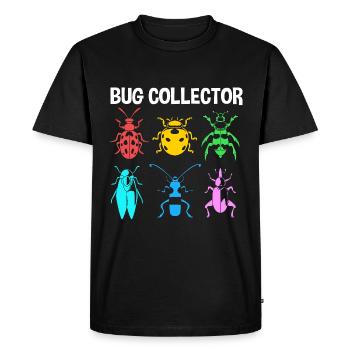Insecte - T-shirt Premium bio Homme - noir - Devant - Nico (187cm)