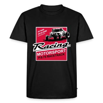 Autocross - Buggy - 4x4 - Offroad - T-shirt Premium bio Homme - noir - Devant - Nico (187cm)