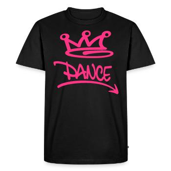 Dance - Graffiti Day - Men's Premium Organic T-Shirt - black - Front - Nico (187cm)