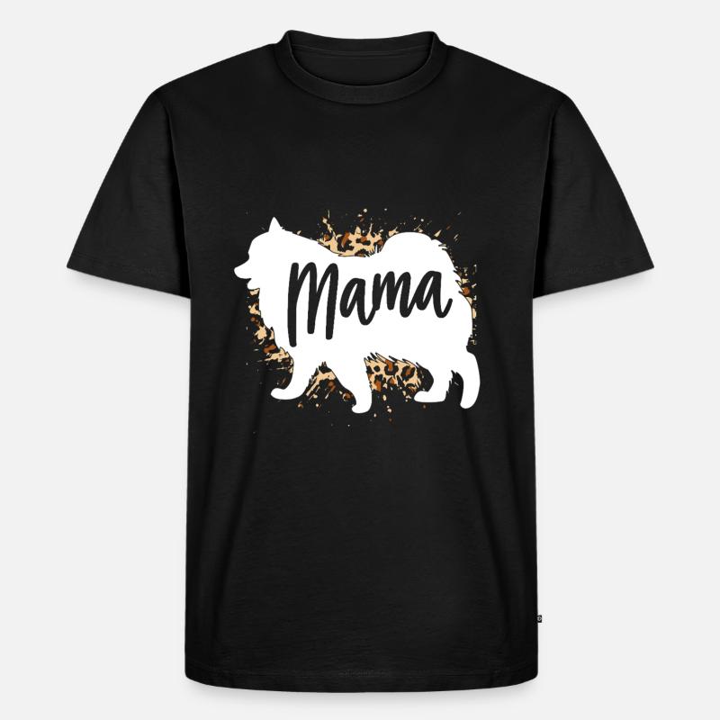 Samojede - Männer Premium Bio T-Shirt - Schwarz