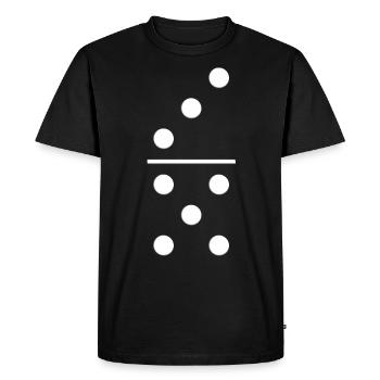 Domino Group Costume 3 5 Carnival Gift T-Shirt - Men's Premium Organic T-Shirt - black - Front - Nico (187cm)