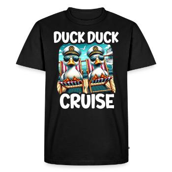 Humor Cruise Holidays - Men's Premium Organic T-Shirt - black - Front - Nico (187cm)