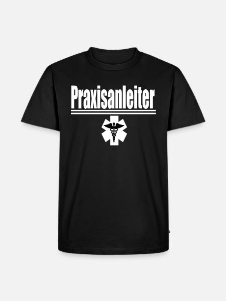 Praxisanleiter - Men's Premium Organic T-Shirt - black