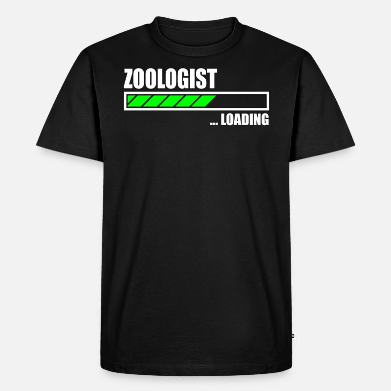 Zoologist Loading Bar - Men's Premium Organic T-Shirt - black