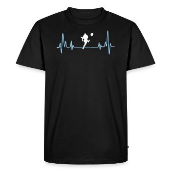 Rugby Present For Your Brother - T-shirt Premium bio Homme - noir - Devant - Nico (187cm)
