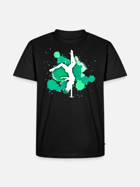 danseuse poledance - T-shirt Premium bio Homme - noir