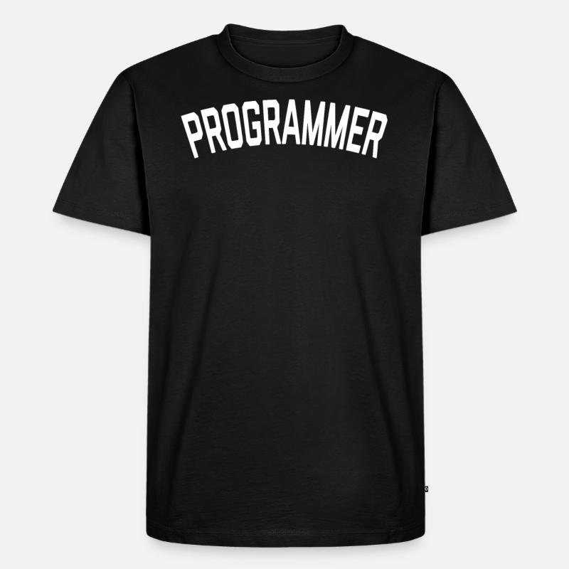 T-shirt de programmeur simple - T-shirt Premium bio Homme - noir