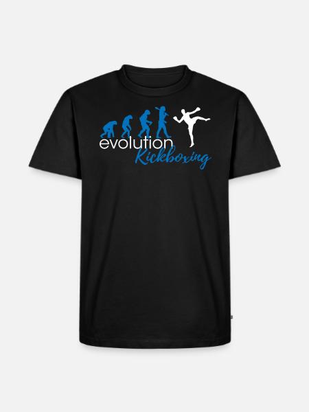 Kickboxing evolution - Men's Premium Organic T-Shirt - black