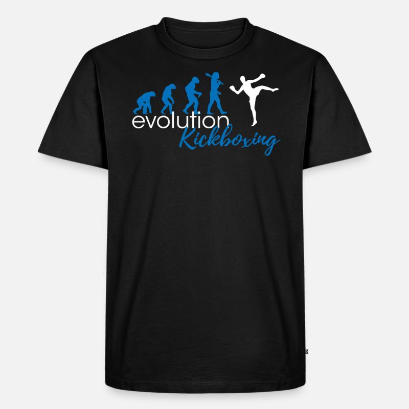 Evolution du kickboxing - T-shirt Premium bio Homme - noir