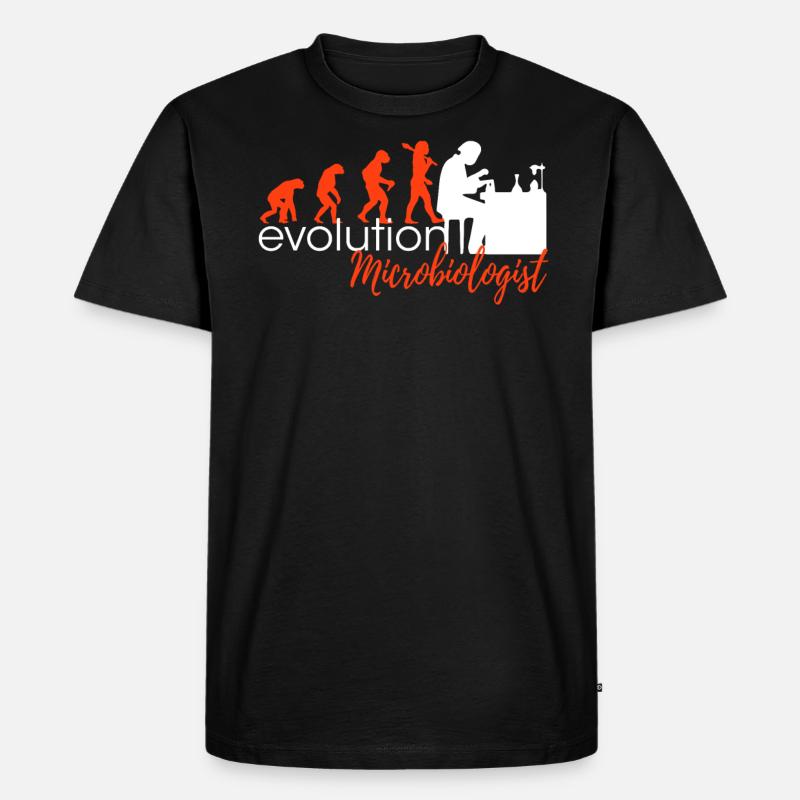 Microbiologist Evolution Designers Edition - T-shirt Premium bio Homme - noir
