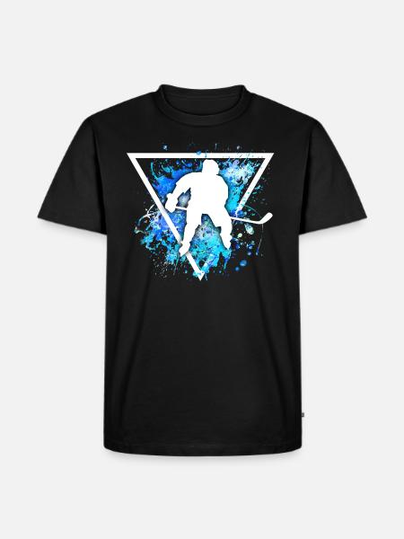 hockey - Men's Premium Organic T-Shirt - black