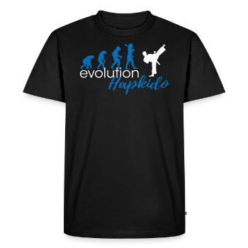 Hapkido evolution - Men's Premium Organic T-Shirt - black - Front - Nico (187cm)