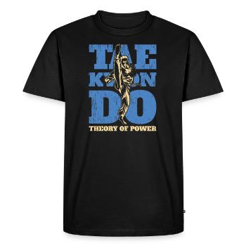 Taekwondo - T-shirt Premium bio Homme - noir - Devant - Nico (187cm)