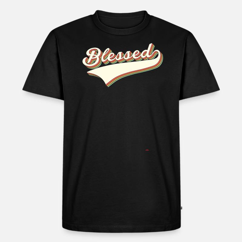 christian - Männer Premium Bio T-Shirt - Schwarz