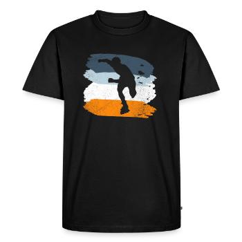 inlineskating - T-shirt Premium bio Homme - noir - Devant - Nico (187cm)