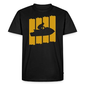 Jet ski - T-shirt Premium bio Homme - noir - Devant - Nico (187cm)