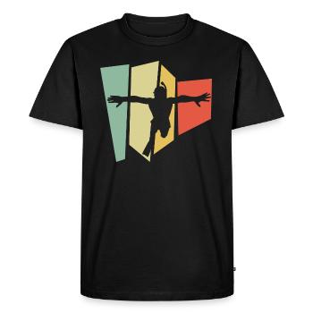 Plongée en apnée - T-shirt Premium bio Homme - noir - Devant - Nico (187cm)