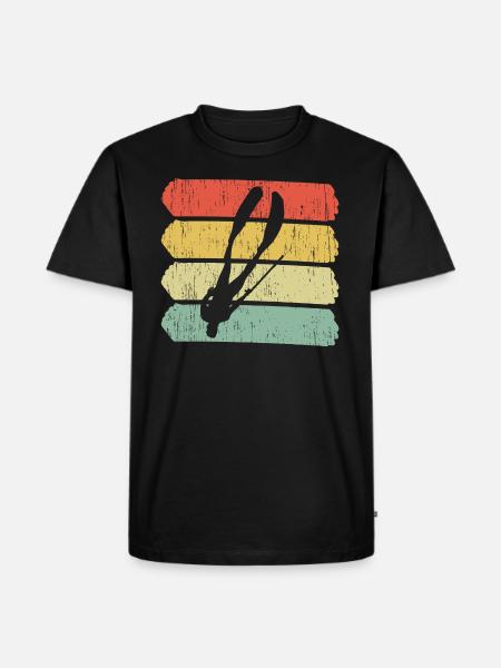 Spearfishing reggae - Men's Premium Organic T-Shirt - black
