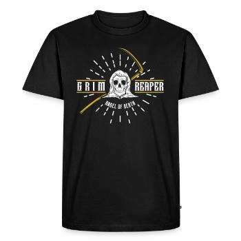 The Grim Reaper - Men's Premium Organic T-Shirt - black - Front - Nico (187cm)