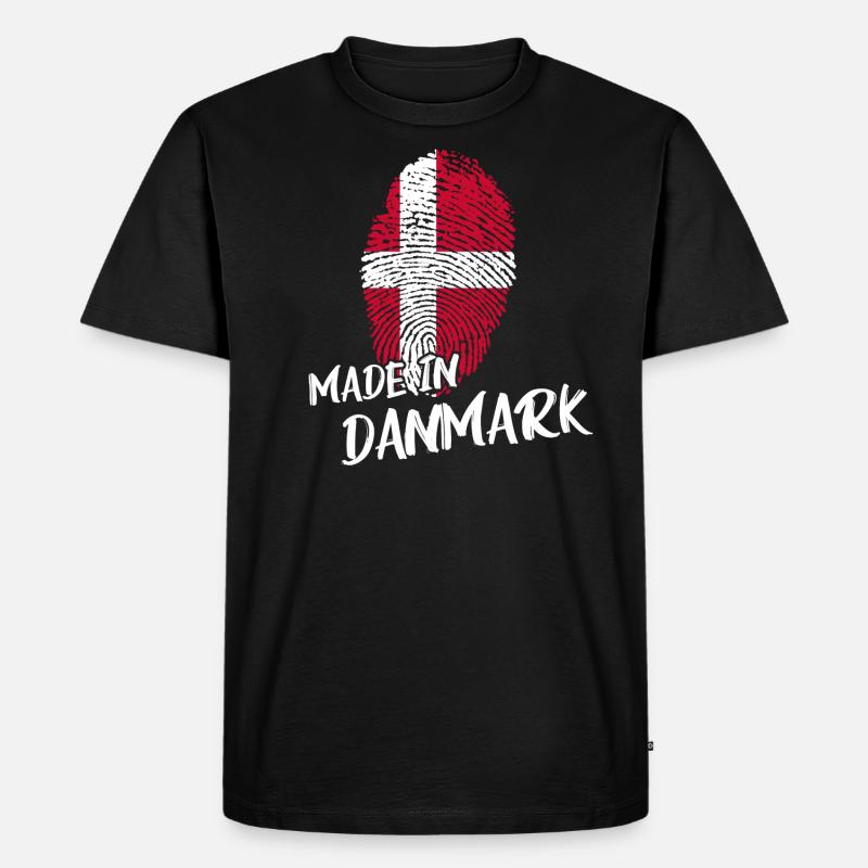 Danemark danmark ADN - T-shirt Premium bio Homme - noir