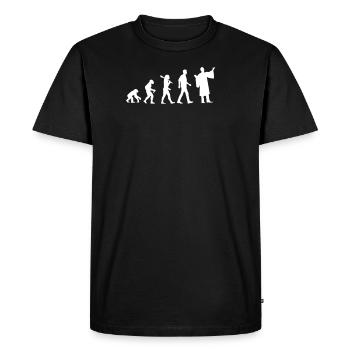Évolution du juge - T-shirt Premium bio Homme - noir - Devant - Nico (187cm)