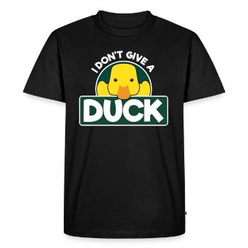 Duck Ducky Ducks - Men's Premium Organic T-Shirt - black - Front - Nico (187cm)