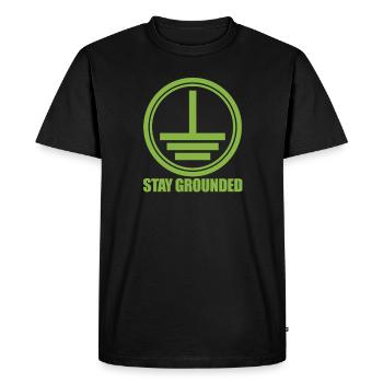 Elektriker Strom Elektronik Elektrik Geschenk - Männer Premium Bio T-Shirt - Schwarz - Vorne - Nico (187cm)