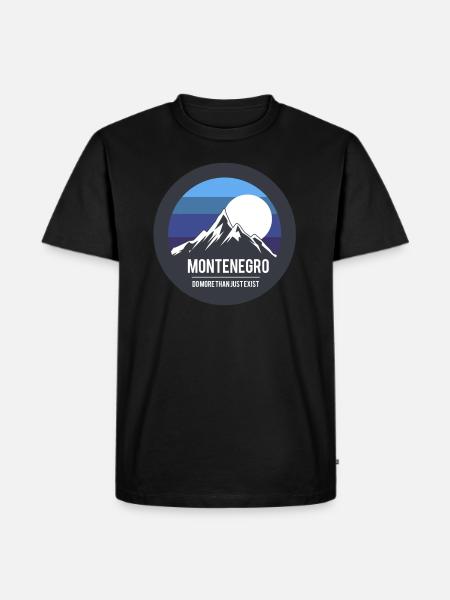 Montenegro - Men's Premium Organic T-Shirt - black