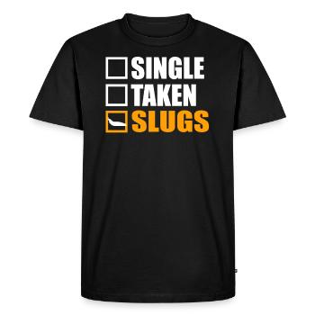 arthropod, slug, babosa - Men's Premium Organic T-Shirt - black - Front - Nico (187cm)