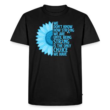 Diabète diabète insuline cadeau de sucre dans le sang - T-shirt Premium bio Homme - noir - Devant - Nico (187cm)