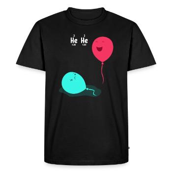 Biologie Science Chimie Laboratoire Cadeau - T-shirt Premium bio Homme - noir - Devant - Nico (187cm)