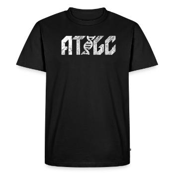 Biology science chemistry laboratory gift - Men's Premium Organic T-Shirt - black - Front - Nico (187cm)
