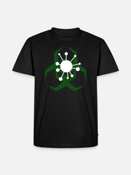 Corona virus - Men's Premium Organic T-Shirt - black