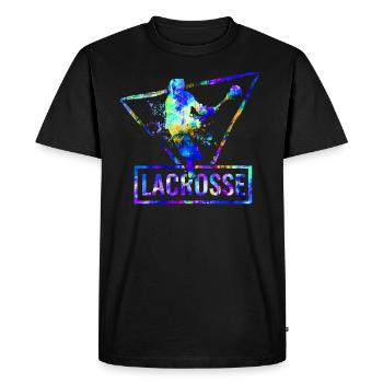 lacrosse - T-shirt Premium bio Homme - noir - Devant - Nico (187cm)