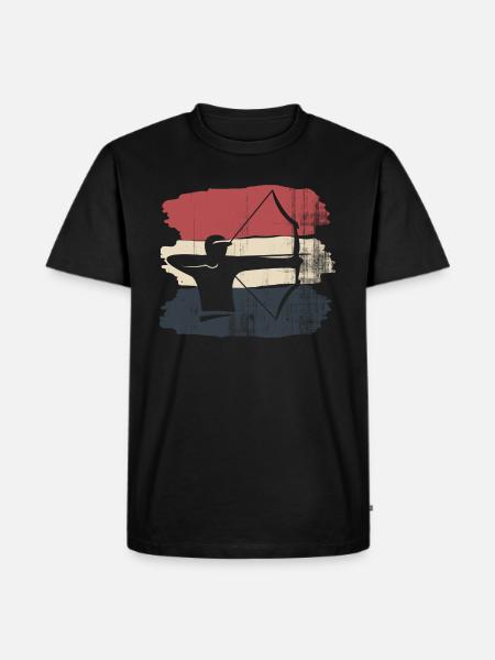 Archery - Men's Premium Organic T-Shirt - black