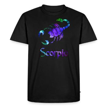Scorpion - T-shirt Premium bio Homme - noir - Devant - Nico (187cm)
