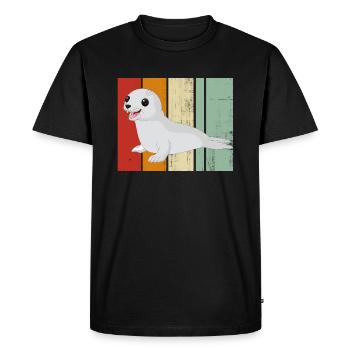 joint - T-shirt Premium bio Homme - noir - Devant - Nico (187cm)