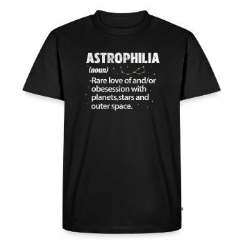 astronomie - T-shirt Premium bio Homme - noir - Devant - Nico (187cm)