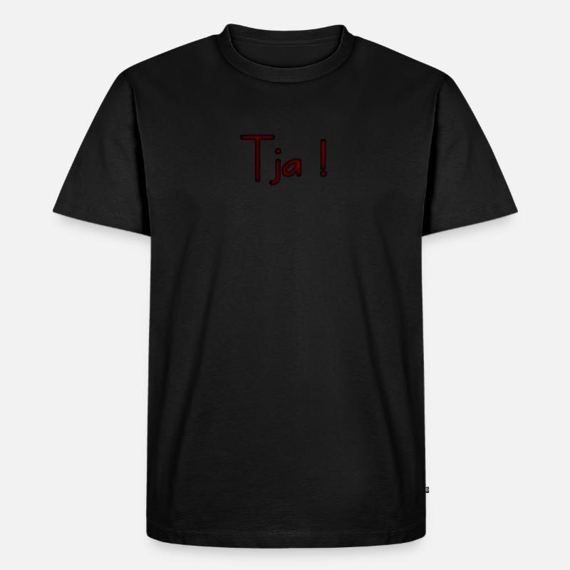 tja schwarz - Männer Premium Bio T-Shirt - undefined