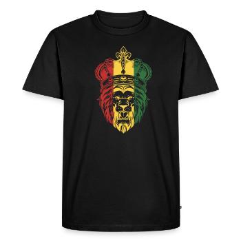 Rasta - T-shirt Premium bio Homme - noir - Devant - Nico (187cm)