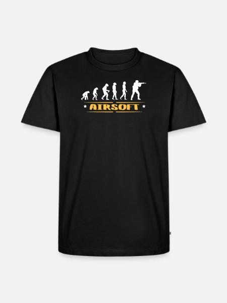 EVOLUTION AIRSOFT - Men's Premium Organic T-Shirt - black