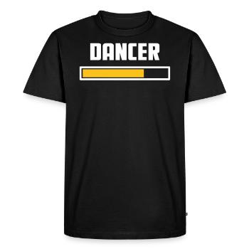 Chemise d'installation danseuse - T-shirt Premium bio Homme - noir - Devant - Nico (187cm)